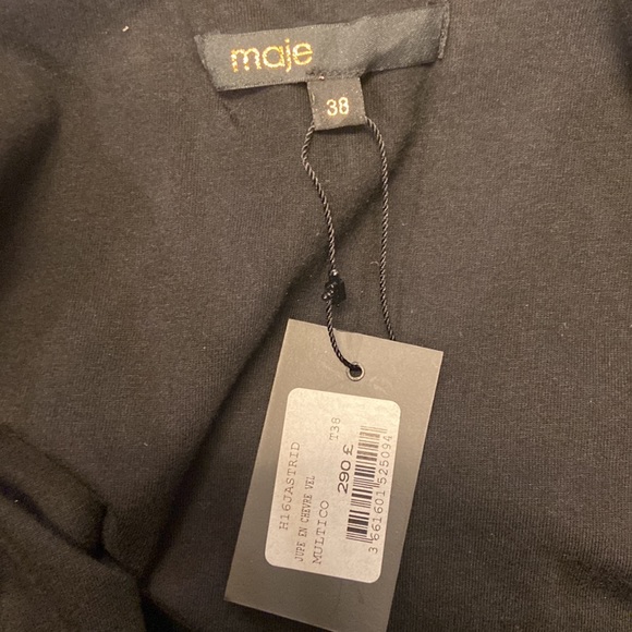 Maje Astrid Suede Skirt BNWT size 38 US 4/6 - Picture 4 of 5